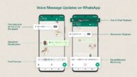 Update fitur baru di pesan suara WhatsApp
