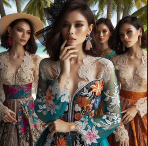 1.Kebaya Kutubaru