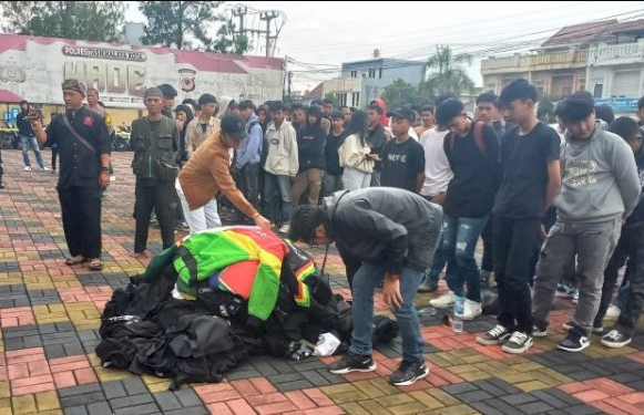 Geng Motor di Tasikmalaya Resmi Bubar Setelah Diamankan Polisi