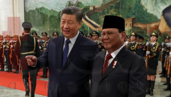 kunjungan presiden Prabowo ke China